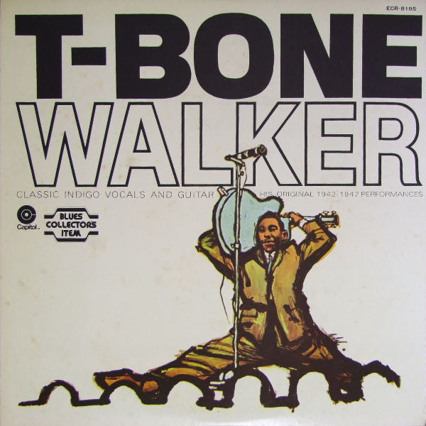 Release: The Great Blues Vocals And Guitar Of T-Bone Walker: His Original 1942-1947 Performances-Vinyl-Japan-1975-ECR 8185-4604604