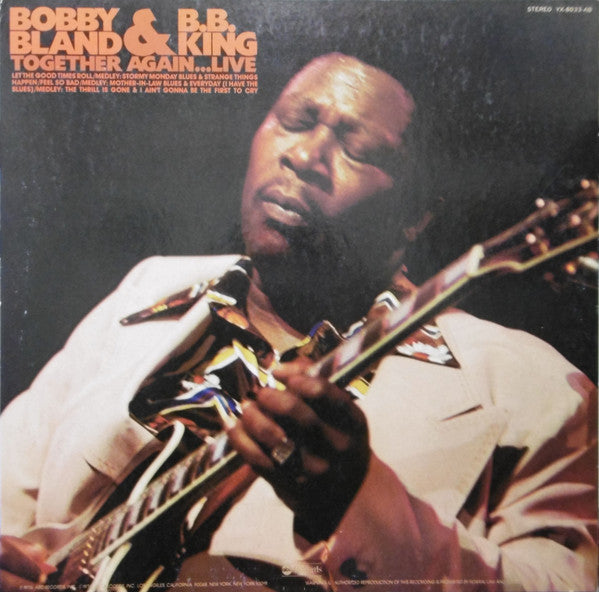 Master Release: Together Again...Live by Bobby Bland