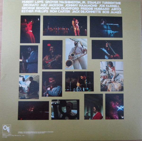 Release: CTI Summer Jazz At The Hollywood Bowl Live Three-Vinyl-Japan-1979-LAX 3238, CTI 7078-9380784