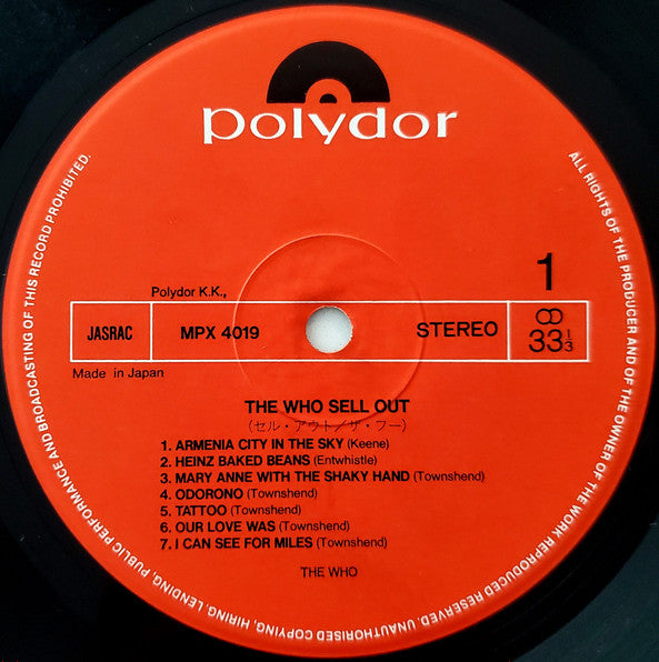 The Who Sell Out