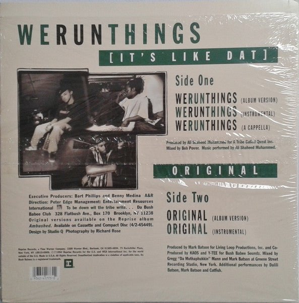 We Run Things (It's Like Dat) / Original