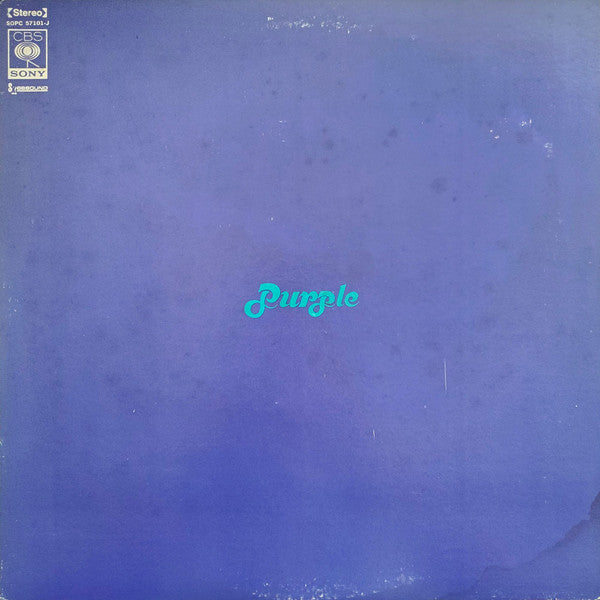Release: Purple-Vinyl-Japan-1970-SOPC 57101-J, SOPC-57101-J-2069284
