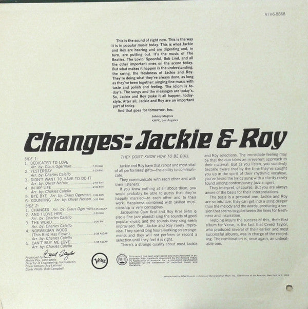 Changes