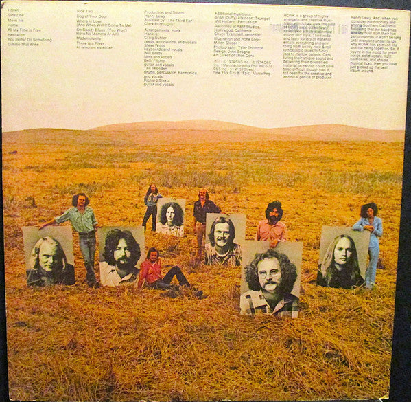 Release: Honk-Vinyl-US-1974-KE 33094-3433027