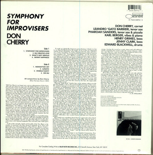 Symphony For Improvisers