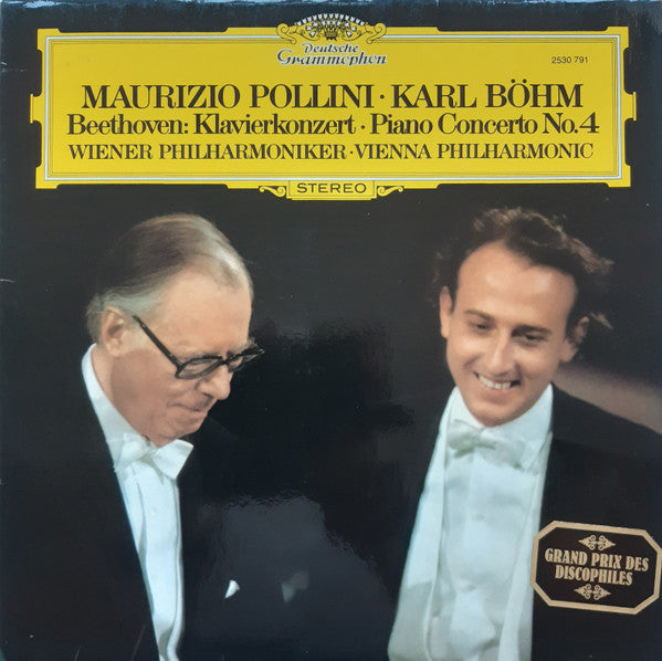 Master Release: Klavierkonzert = Piano Concerto No.4 by Maurizio Pollini