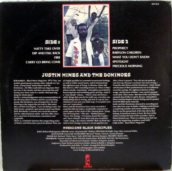 Master Release: Jezebel by Justin Hinds & The Dominoes