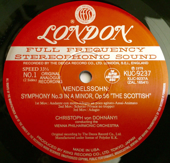 Symphony No, 3 (Scottish)