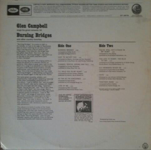 Master Release: Burning Bridges by Glen Campbell