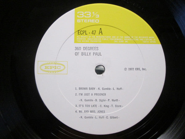 360 Degrees Of Billy Paul