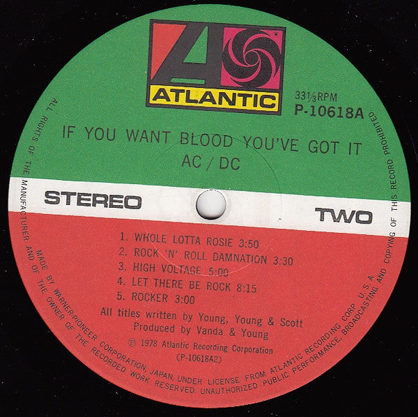 If You Want Blood You've Got It