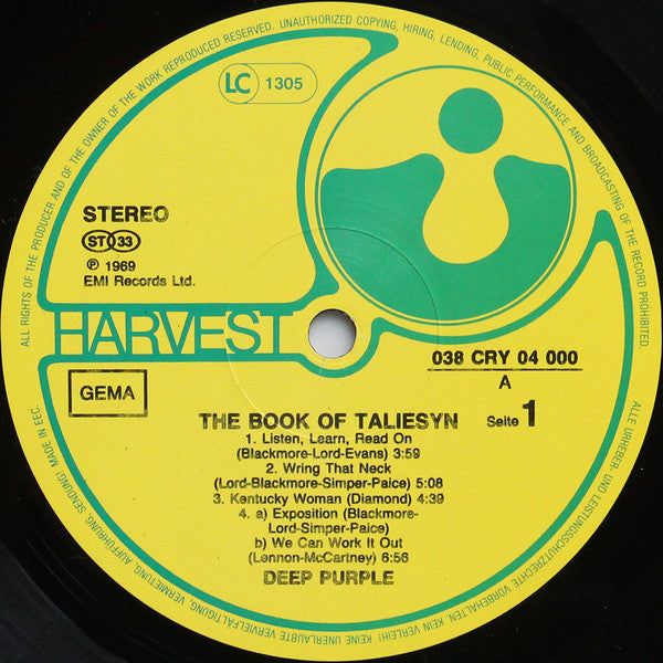 The Book Of Taliesyn