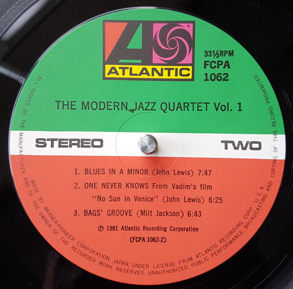 M.J.Q. Vol. 1