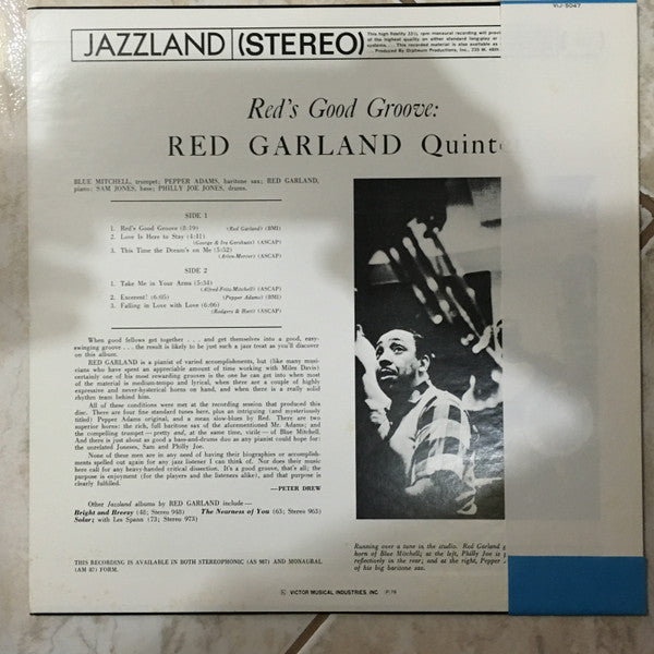 Master Release: Red's Good Groove by The Red Garland Quintet