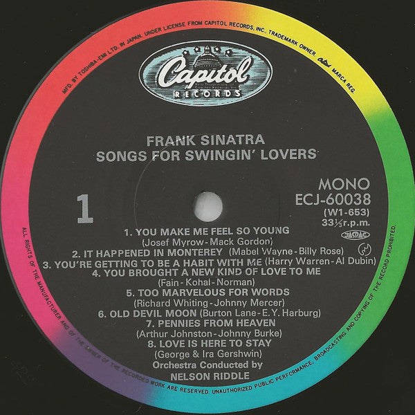 Songs For Swingin' Lovers