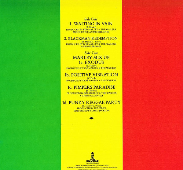 Master Release: Waiting In Vain by Bob Marley & The Wailers