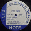 Louis Smith (2) - Here Comes Louis Smith (Vinyl, LP, Album, Reissue, Mono) Good Plus (G+) / Good Plus (G+)