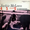 Jackie McLean - 4, 5 And 6 (Vinyl, LP, Album, Reissue, Mono) Very Good (VG) / Very Good (VG)