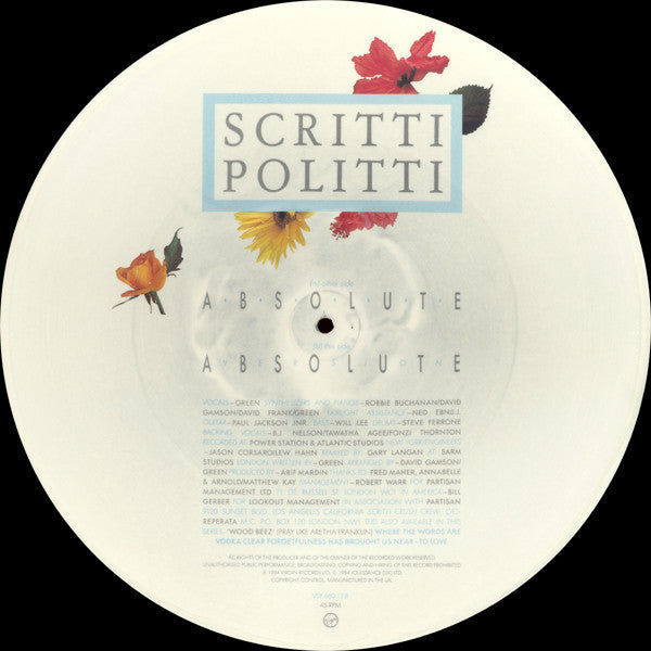 Master Release: Absolute by Scritti Politti