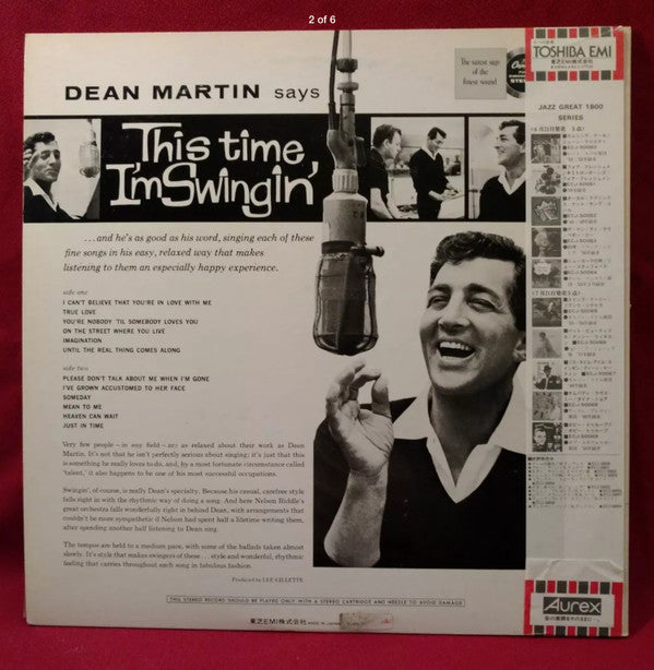 Master Release: This Time I'm Swingin' by Dean Martin