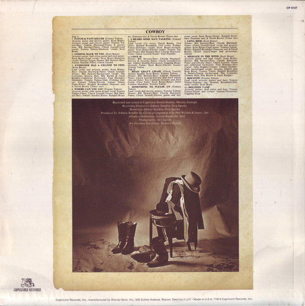 Release: Boyer & Talton-Vinyl-US-1974-CP 0127-6263255