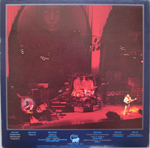 Release: Welcome Back My Friends To The Show That Never Ends - Ladies And Gentlemen-Vinyl-Japan-1977-P-5549~51M-7574169