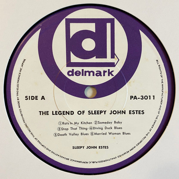 The Legend Of Sleepy John Estes