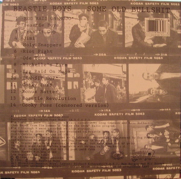 Release: Some Old Bullshit-Vinyl-UK-1994-0777 7 89843 0 6, 0777 7 89843 0 6-4993045