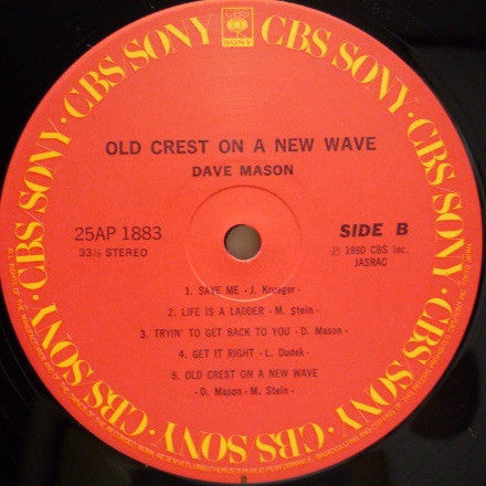 Old Crest On A New Wave