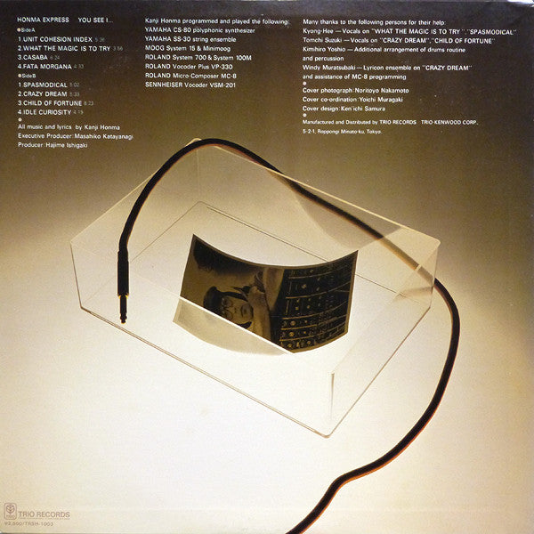 Release: You See I...-Vinyl-Japan-1980-TRSH-1003-5433661