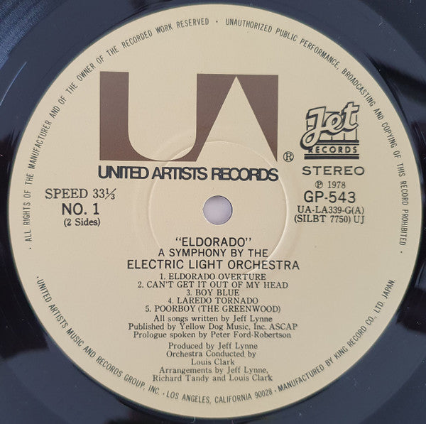 Eldorado - A Symphony By The Electric Light Orchestra