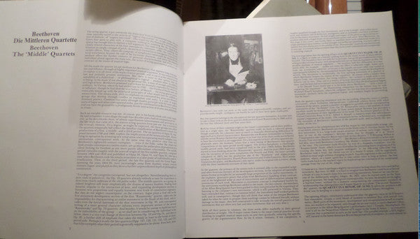 Die Mittleren Streichquartette Nr. 7 - 9 Op. 59 "Rasumovsky" • Nr. 10 Op. 74 "Harfe" • Nr. 11 Op. 95
