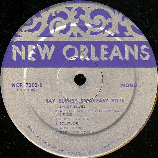 Ray Burke's Speakeasy Boys