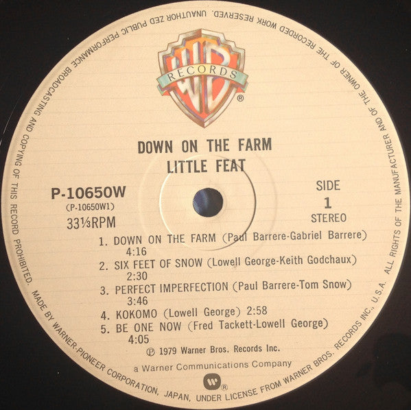 Down On The Farm = ダウン・オン・ザ・ファーム