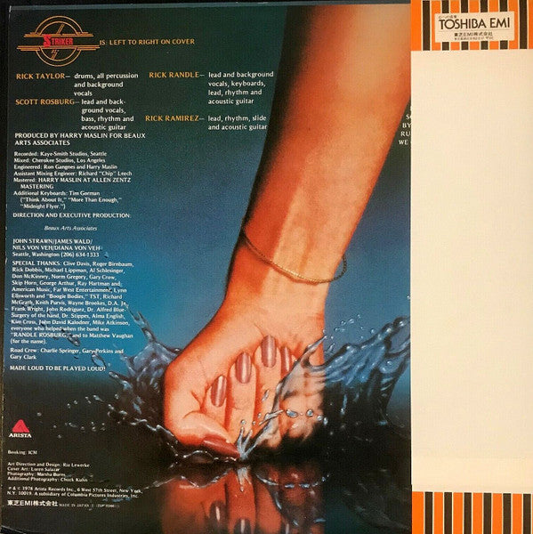 Release: Striker-Vinyl-Japan-1978-IES-81066-7812411