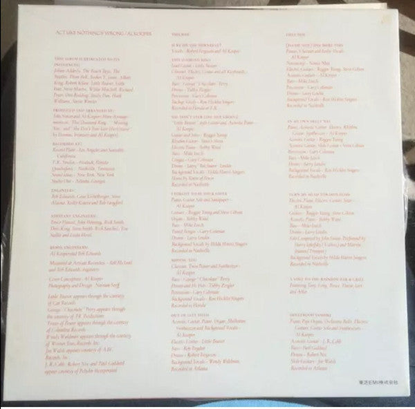 Act Like Nothing's Wrong