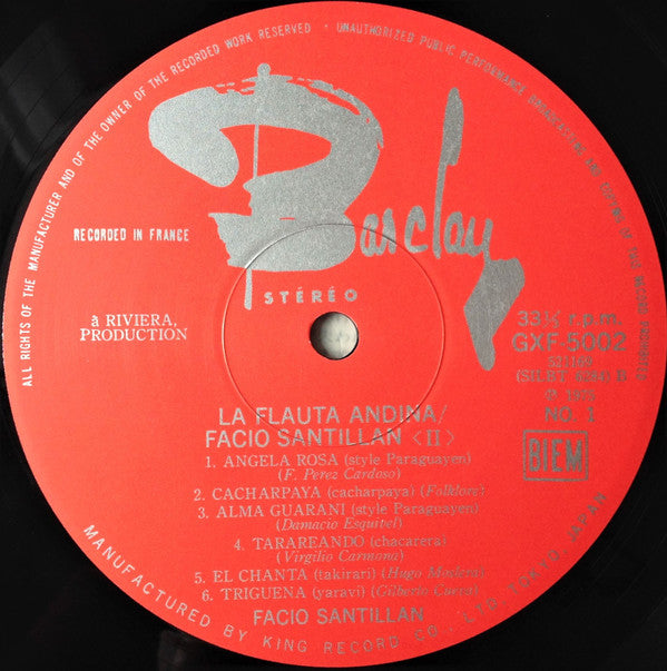La Flauta Andina [II] = アンデスの笛 / ファシオ・サンティジャン＜II＞