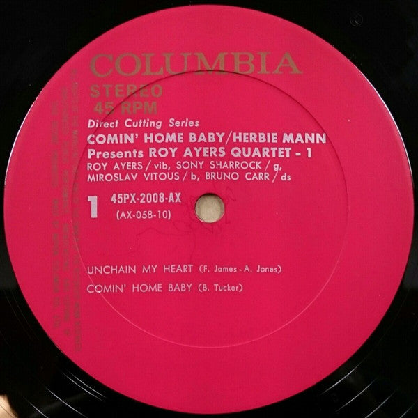 Herbie Mann Presents Comin' Home Baby Roy Ayers Quartet 1