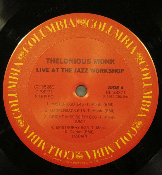 Live At The Jazz Workshop