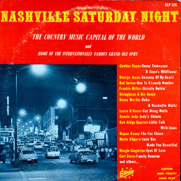 Master Release: Nashville Saturday Night by Various