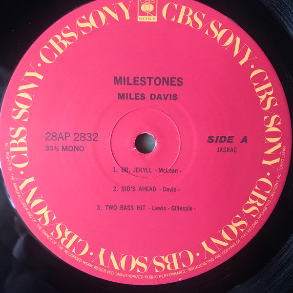 Milestones