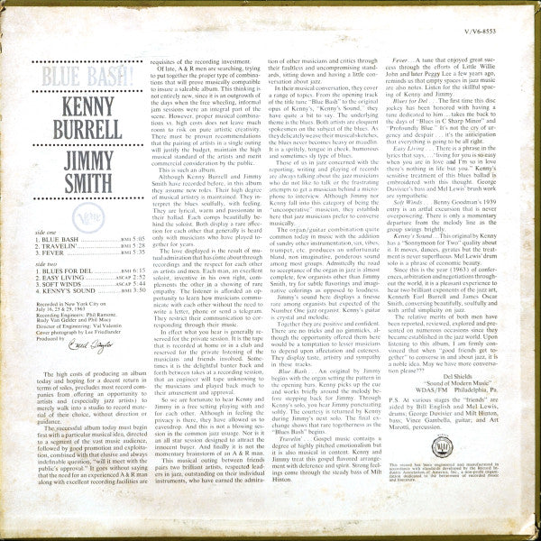 Release: Blue Bash!-Vinyl-US-1963-V6-8553-8717464