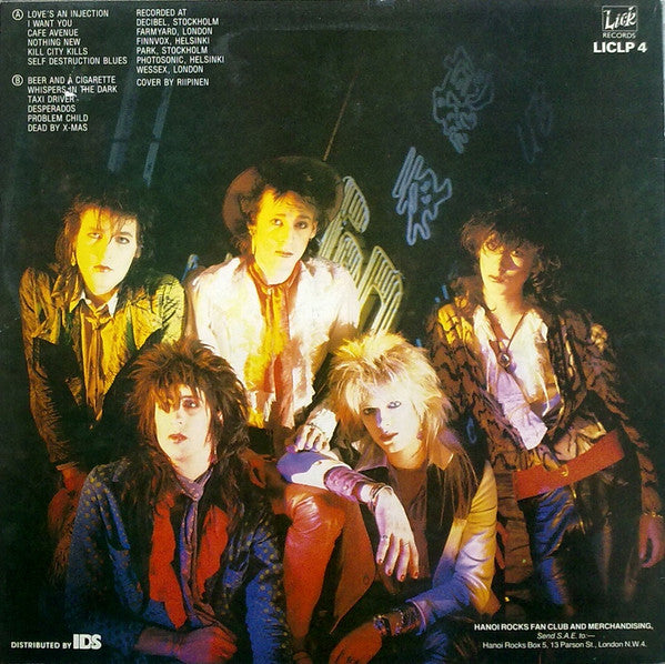 Release: Self Destruction Blues-Vinyl-UK-1983-LICLP 4-2150851