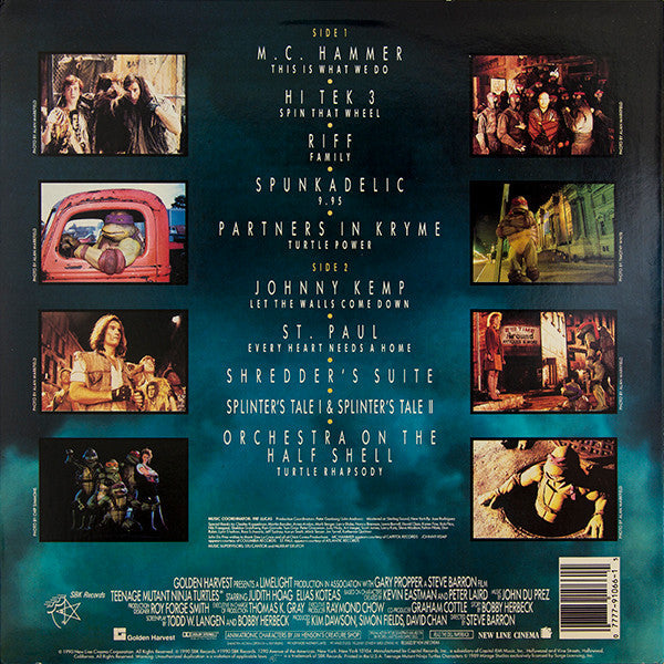Master Release: Teenage Mutant Ninja Turtles (Music From The Film / Original Motion Picture Soundtrack) by Various