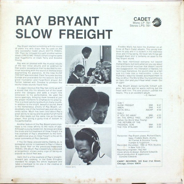 Release: Slow Freight-Vinyl-US-1967-LPS 781, LPS-781-2334963