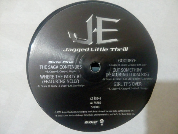 Release: Jagged Little Thrill-Vinyl-US-2001-C2 85646, C2 85646-2076516