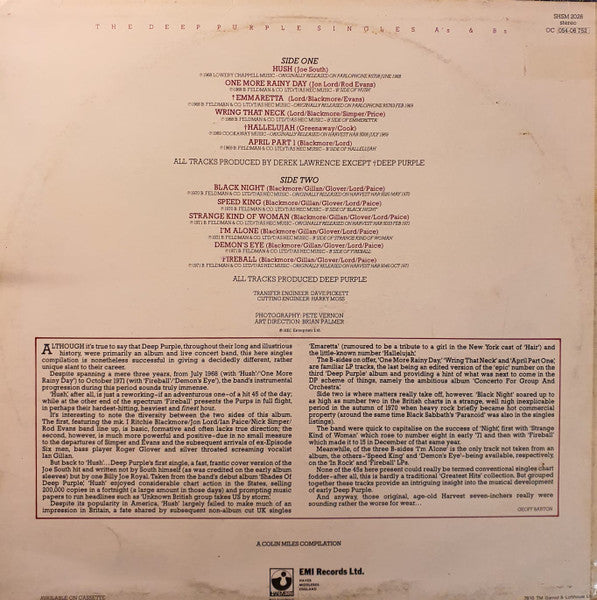 The Deep Purple Singles A's & B's