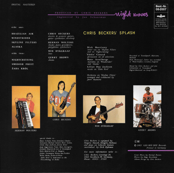 Master Release: Night Moves by Chris Beckers Splash