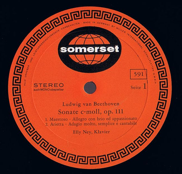 Beethoven - Sonate Op.111 / Mozart - Sonate A-Dur Mit Dem Türkischen Marsch