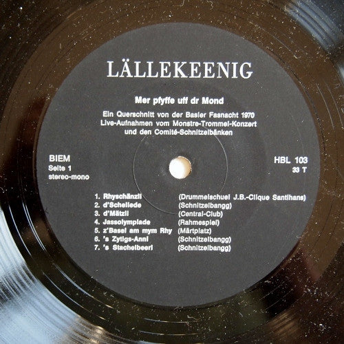 Fasnacht 1970 - Mer Pfyffe Uff Dr Mond